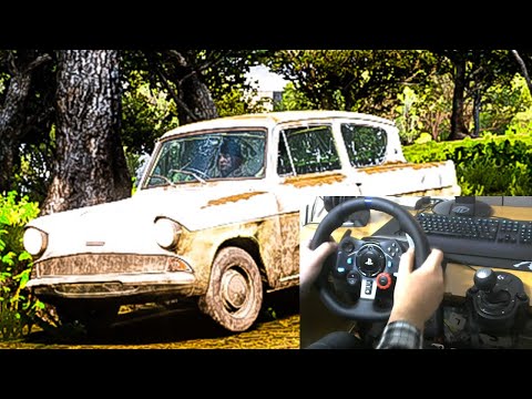 Rebuilding a Ford Anglia 105E 1959 Forza Horizon 5 - Logitech G29 And Shifter 4K Gameplay