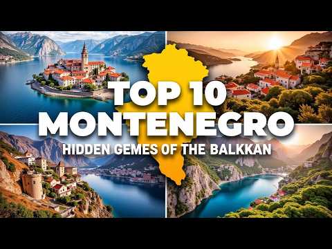 Top 10 Places to Visit in Montenegro | The Pearl of the Balkans 🌍 #montenegro #travelguide