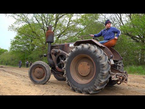 Lanz Bulldog - Volkmarst Trecker Treck Party Du weißt dass die Maschine Power hat
