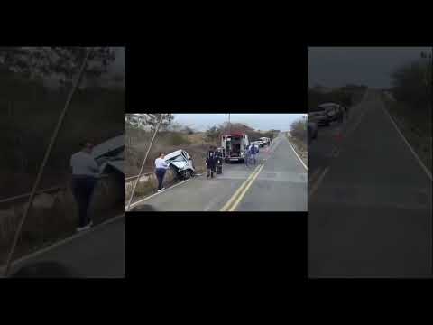 Quatro pessoas da mesma família morrem em grave acidente na BA-026 entre Planaltino e Nova Itarana