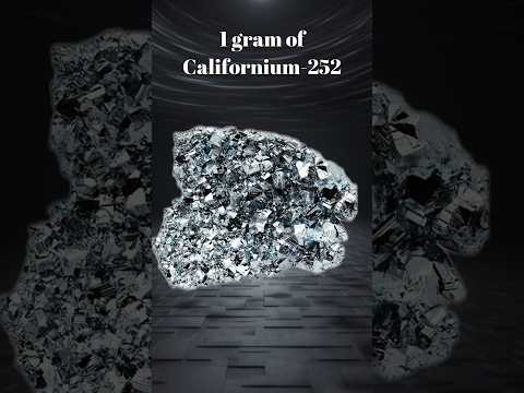 How much does 1 gram of Californium-252 cost?