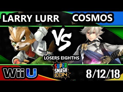 SSC 2018 Smash 4 - MSF | Larry Lurr (Fox) Vs. PG | Cosmos (Corrin) - Wii U Losers Top 8