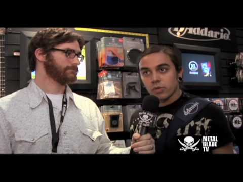 The Red Chord's Greg Weeks talks to celebrities at NAMM 2010