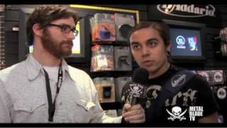 The Red Chord's Greg Weeks talks to celebrities at NAMM 2010