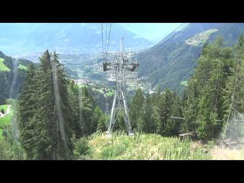 Discesa integrale funivia Doppelmayr "Verdins - Talle" - Scena / Schenna (BZ) / Seilbahn / 缆车