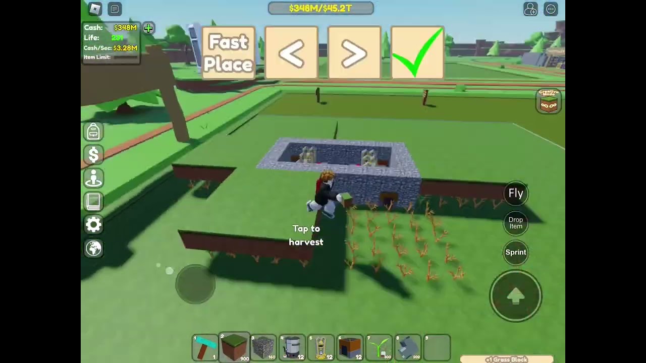 Block Tycoon Tea Farm Design!!! (Stackable)