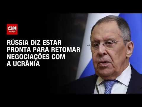 Guerra na Ucrânia: Rússia diz estar pronta para retomar negociações | CNN 360°