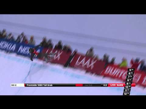 Ayumu Hirano's winning run at the Burton European Open 2013 - Halfpipe Finals