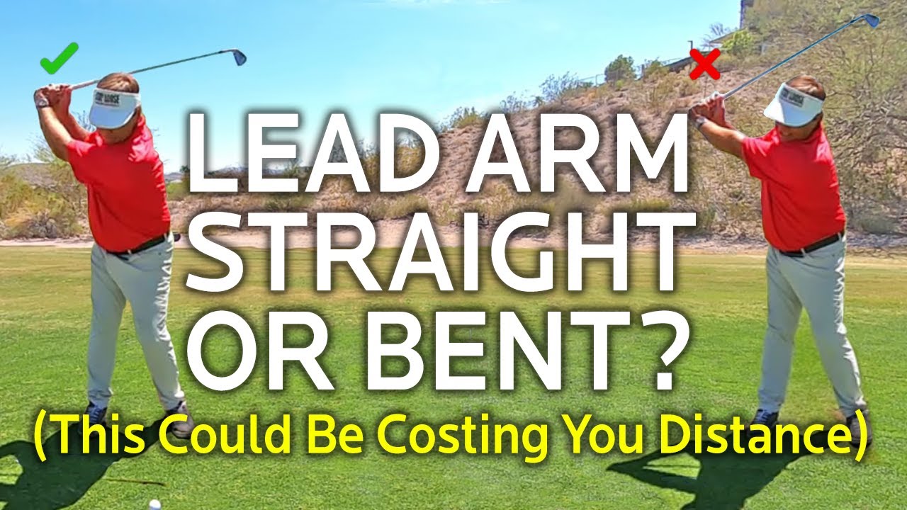 LEAD ARM STRAIGHT OR BENT?