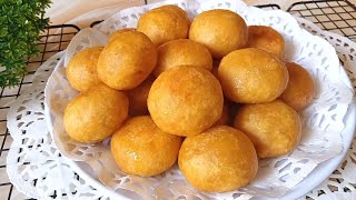 Download lagu Cuma 4 bahan jadi cemilan yg Enak & murah meriah || NAAM UBI JALAR KUNING mp3