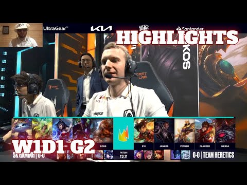 SK vs TH - Highlights (ESS Reacts) | Week 1 Day 1 LEC Summer 2023 | SK Gaming vs Team Heretics W1D1