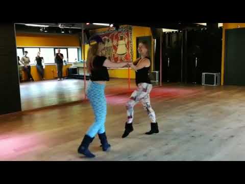 After class Zouk demo - Lisa & Sascha from Utrecht Zouk