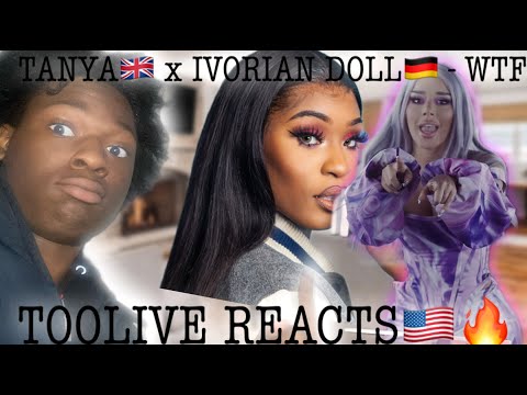 FIRST TIME REACTING to Tayna x Ivorian Doll - WTF!| GERMAN X ALBANIAN COLLAB!