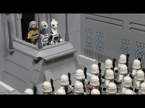 141st Clone Battalion : Kamino Prologue LEGO Star Wars stop motion