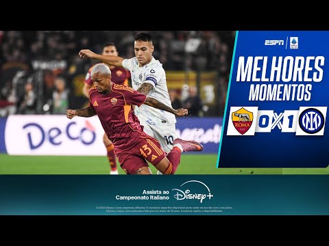 Gols e lances de Roma x Internazionale