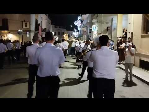 marcia Formianina Banda di Polignano Serripierro 14/6/23 Polignano a Mare Processione di San Vito
