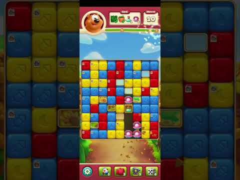 Toon Blast Level 7844 - No Boosters