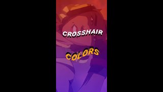 Crosshair Colors Valorant #shorts