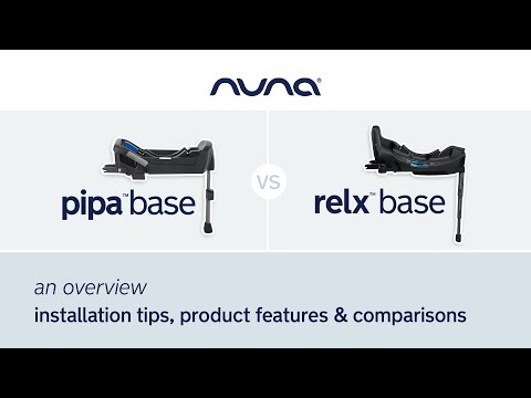 US | Nuna PIPA series vs PIPA RELX base | Bob Wall compares features + installation tips | Demo