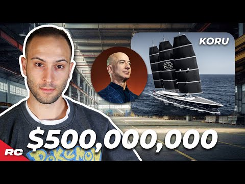 The Crazy Cost Of Jeff Bezos $500M Superyacht - Koru | A Symbol Of Extreme Wealth And Luxury