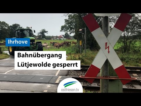 Bahnübergang Lütjewolde wird gesperrt - Bauern klagen