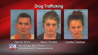 Three Arrested for Drug Trafficking