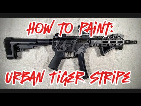 How to paint Urban Tiger Stripe Camo