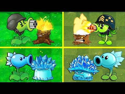 Random All Pair Team Plants in PvZ 1 vs PvZ 2! - Which Team Plant Will Win?