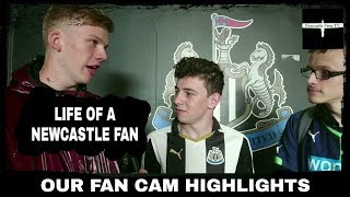 The life of a Newcastle fan throughout the season | Fan cam highlights