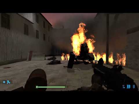 Half-Life 2-Northern Petrol Storage Area Single-Player Map