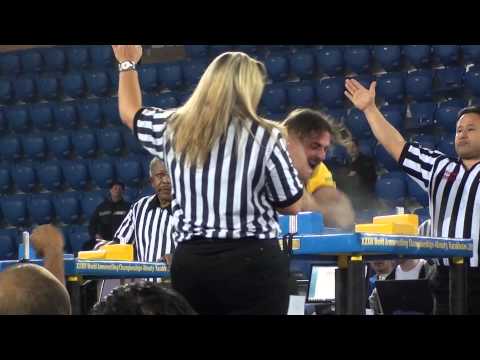 World Armwrestling Championship 2011 - Wagner Bartolato (Left Hand)