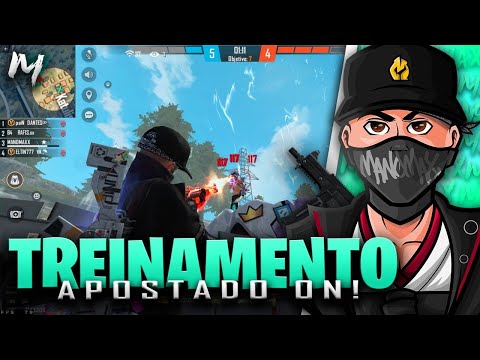 LIVE ON 🔴JOGANDO APOSTADO!🟣FREE FIRE AO VIVO!🟣FX MANOMAX 🟣