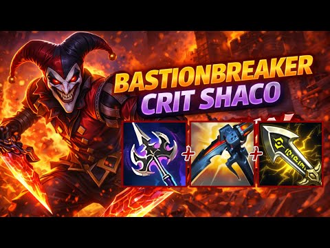 Bastionbreaker Crit Shaco - S15 Emerald Ranked [League of Legends] Full Gameplay - Infernal Shaco