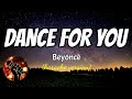 DANCE FOR YOU - BEYONCE (karaoke version)