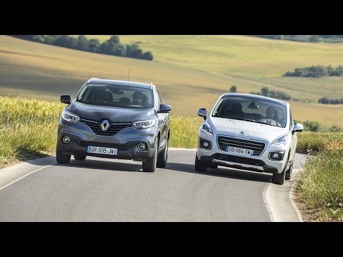 2015 Renault Kadjar vs Peugeot 3008 : comparatif AutoMoto