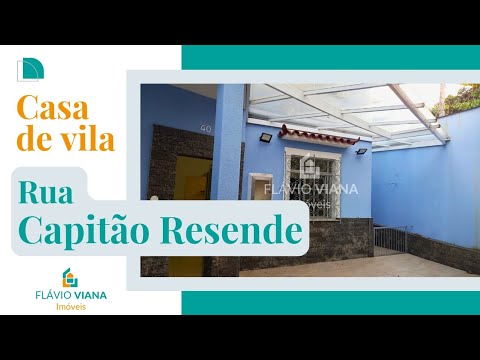 Casa de vila na Rua Capitão Resende, 251m², Cachambi