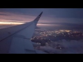 Relaxing Plane Sound With Lightning Storm While Flying