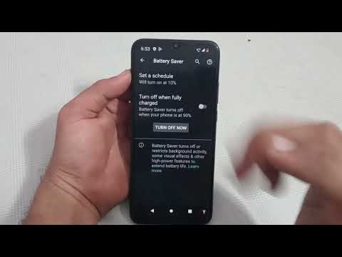 Motorola edge 30 Pro battery saver setting, how to schedule battery saver in Motorola edge 30 Pro