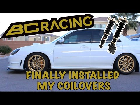 BC Coilovers Install | 05-07 Subaru WRX STI