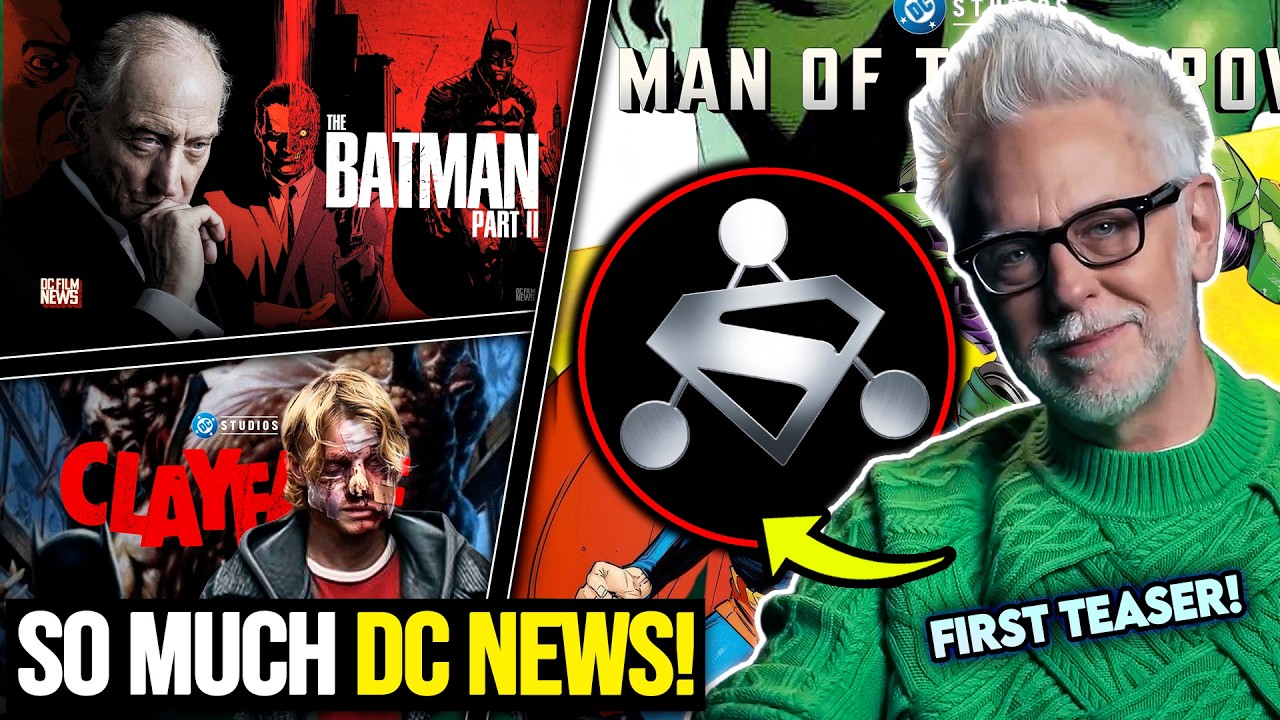 YES!! Man of Tomorrow First Look, Clayface Trailer 'THIS WEEK', The Batman 2 Casting & MORE!