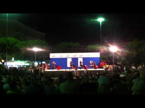 Georgian folkdance ensemble "Pesvebi" at Festival del Folclore "Mare Adriatico" 19-25 June 2011