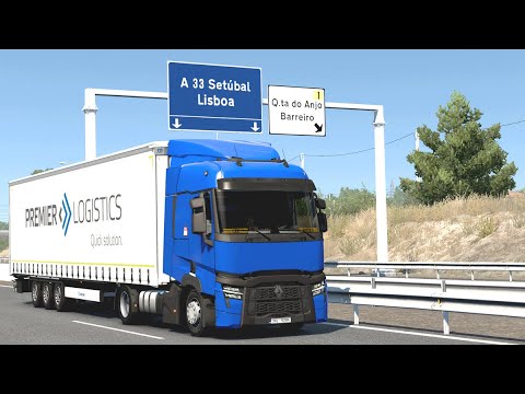 ETS2 Renault T Evolution 460 Lisboa - Coimbra