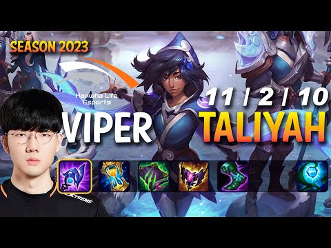 HLE Viper TALIYAH vs KAI'SA ADC - Patch 13.13 KR Ranked