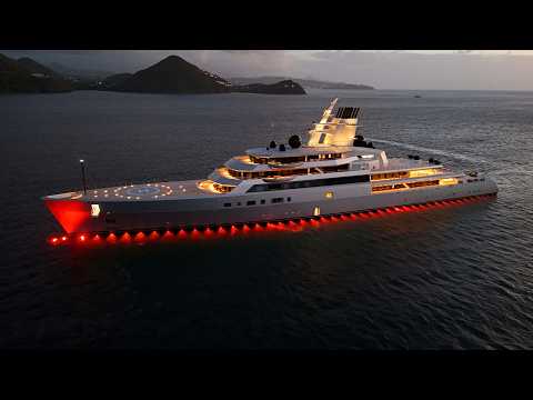 Dragonfly Superyacht Is A MASSIVE $450 Million Luxury Vessel