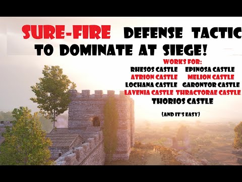 Instant-Win Defense Tactics for Imperial Castles, outnumbered 5-1 (Rhesos, Atrion, Garontor, etc)
