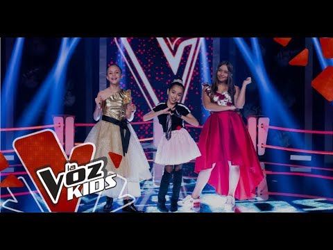 Angie, Nataly and Maite sing in the Super Battles | The Voice Kids Colombia 2019