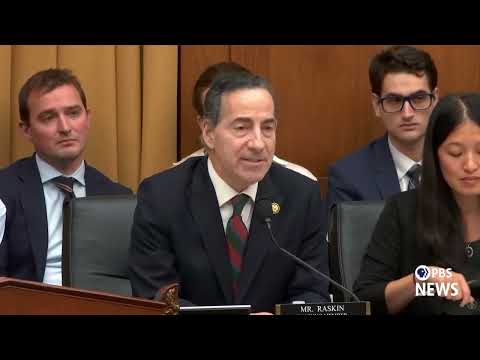WATCH: Rep. Raskin questions Attorney General Pam Bondi in oversight hearing