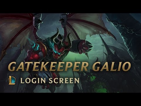 Gatekeeper Galio | Login Screen - League of Legends