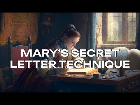SLOW VERSION How to fold Mary Queen of Scots last letter 💌  | ASMR origami tutorial