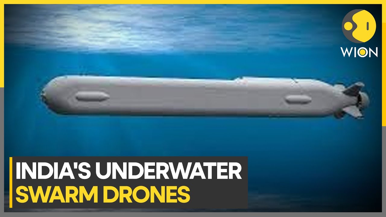 India: Underwater swarm drones part of Navy's indigenisation push | WION